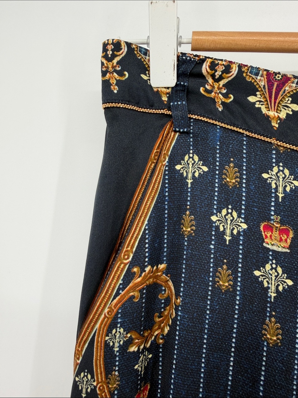 CAMILLA Dining Hall‎ Darling Silk Jogger Pants Small Designer Resort Luxe - Picture 7 of 12